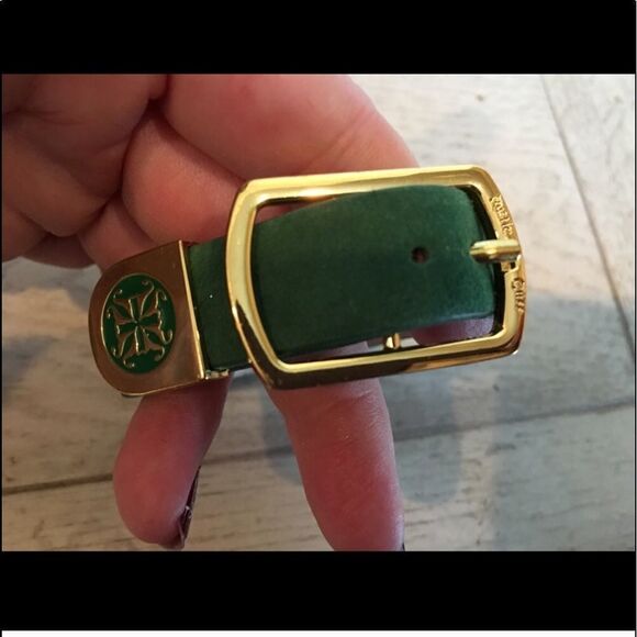 Rustic Cuff Kelly Green Suede Bracelet! - Picture 8 of 9